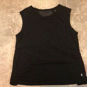Black tank top